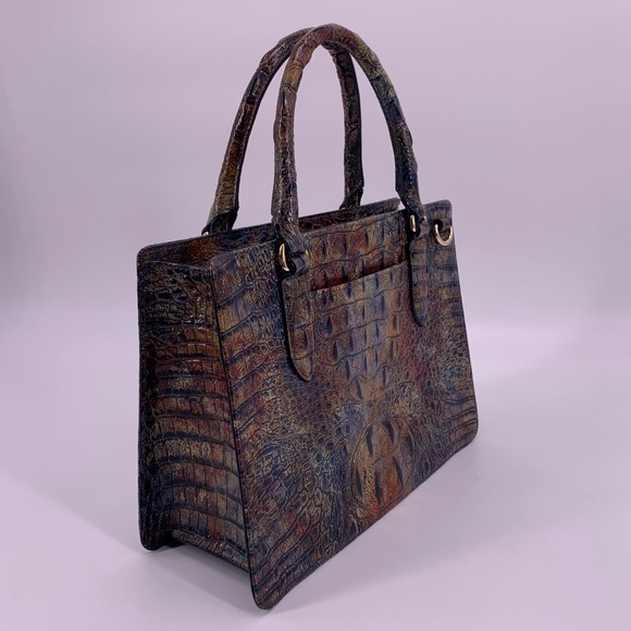 SOLD 10.18.20 BRAHMIN SMALL CAMILLE CEDAR SATCHEL - Picture 9 of 16